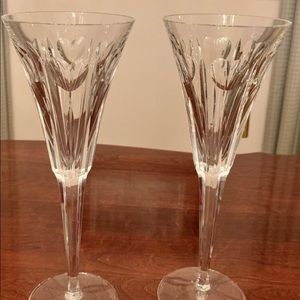 Waterford Millennium Champagne Flutes